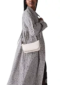 Halo Crossbody Smooth Leather Bag