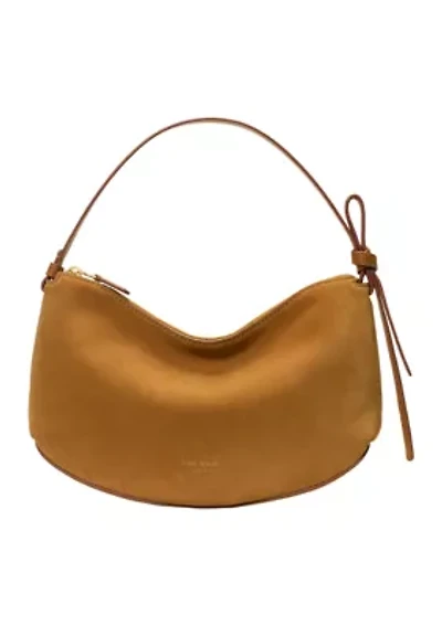 Loop Suede Shoulder Bag