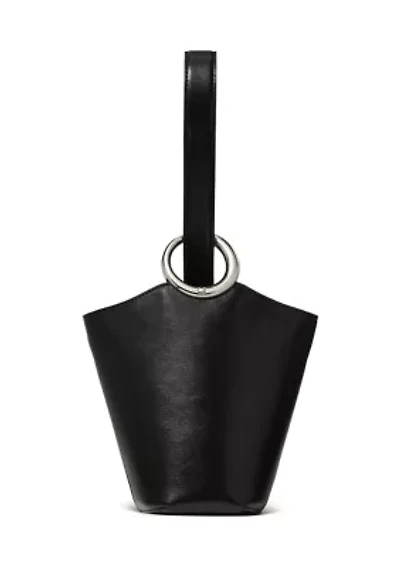 Leather Bucket Bag 