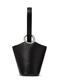 Leather Bucket Bag 