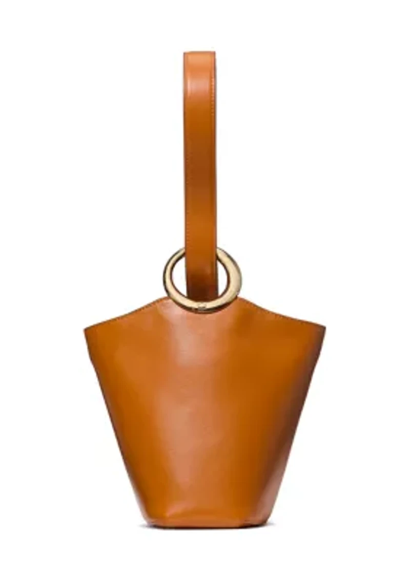 Leather Bucket Bag