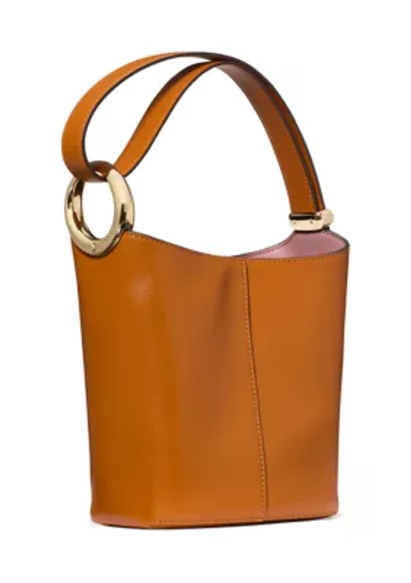 Leather Bucket Bag