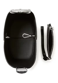 Leather Bucket Bag 