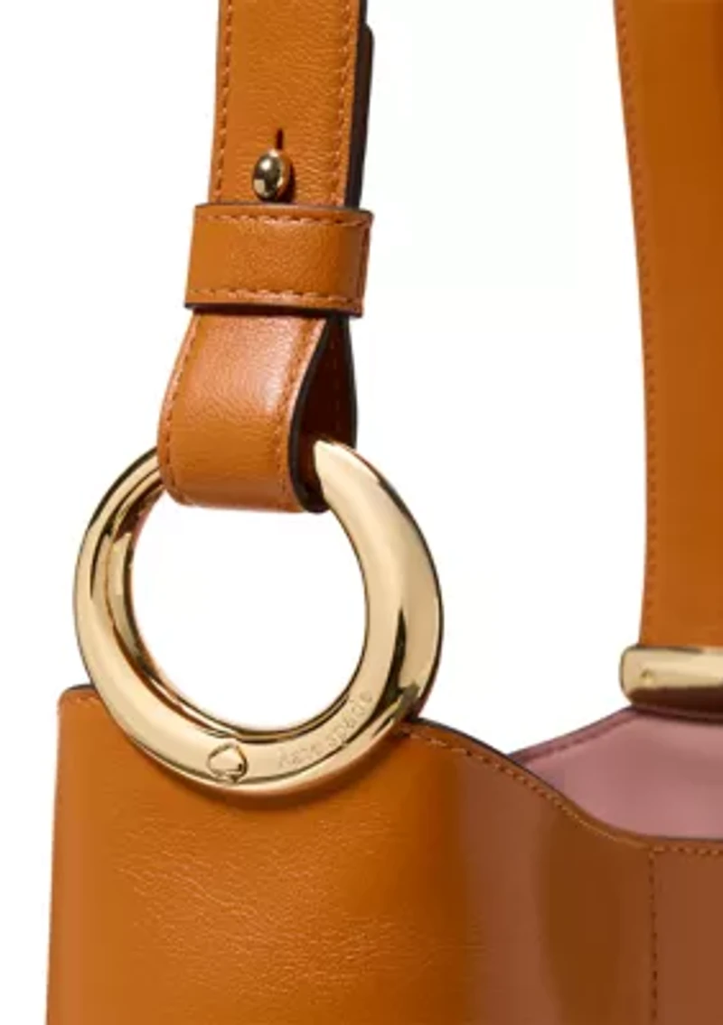 Leather Bucket Bag