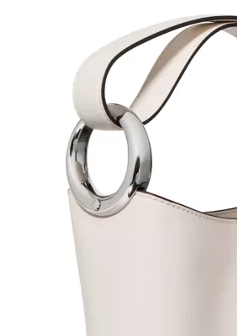 Leather Bucket Bag
