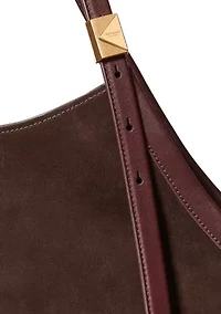 Deco Suede Tulip Tote Bag 