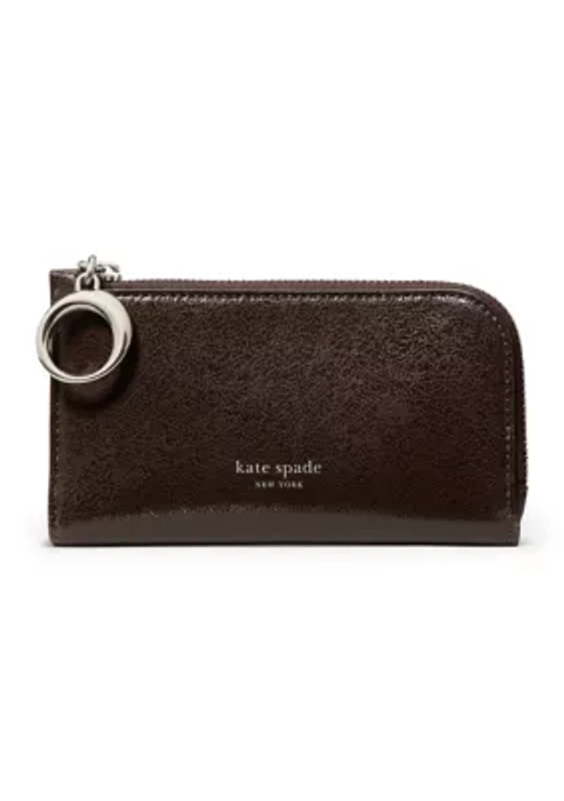 Halo Leather Small Zip Around Wallet