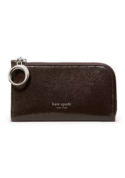 Halo Leather Small Zip Around Wallet