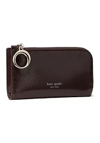 Halo Leather Small Zip Around Wallet