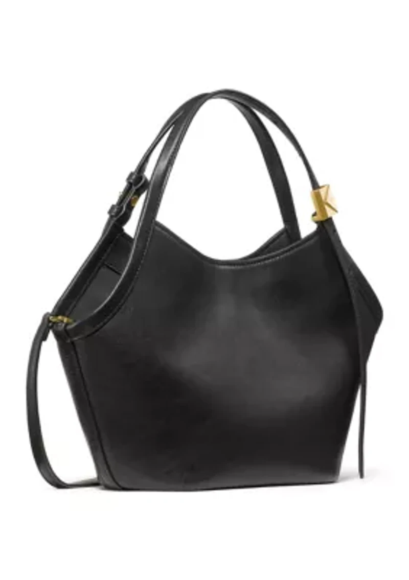 Small Tulip Tote - Leather