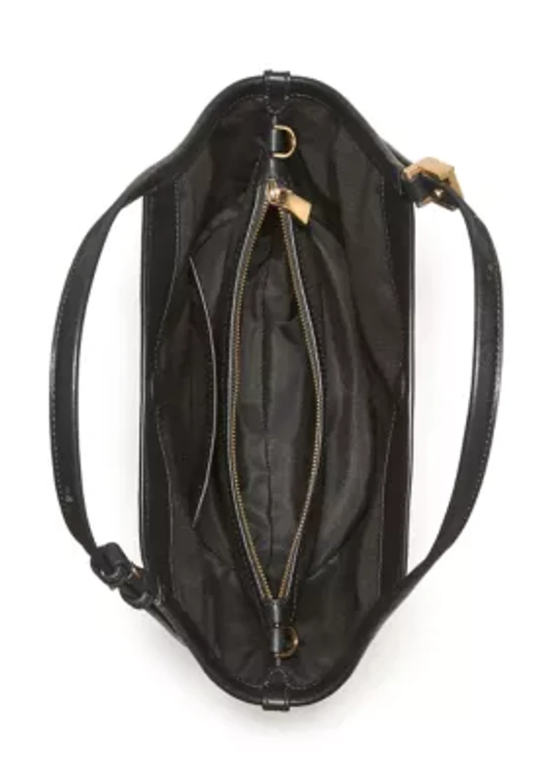 Small Tulip Tote - Leather