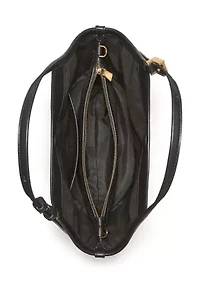 Small Tulip Tote - Leather