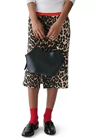 Small Tulip Tote - Leather