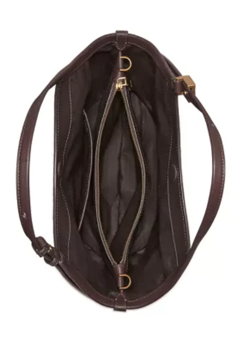 Small Tulip Tote Suede