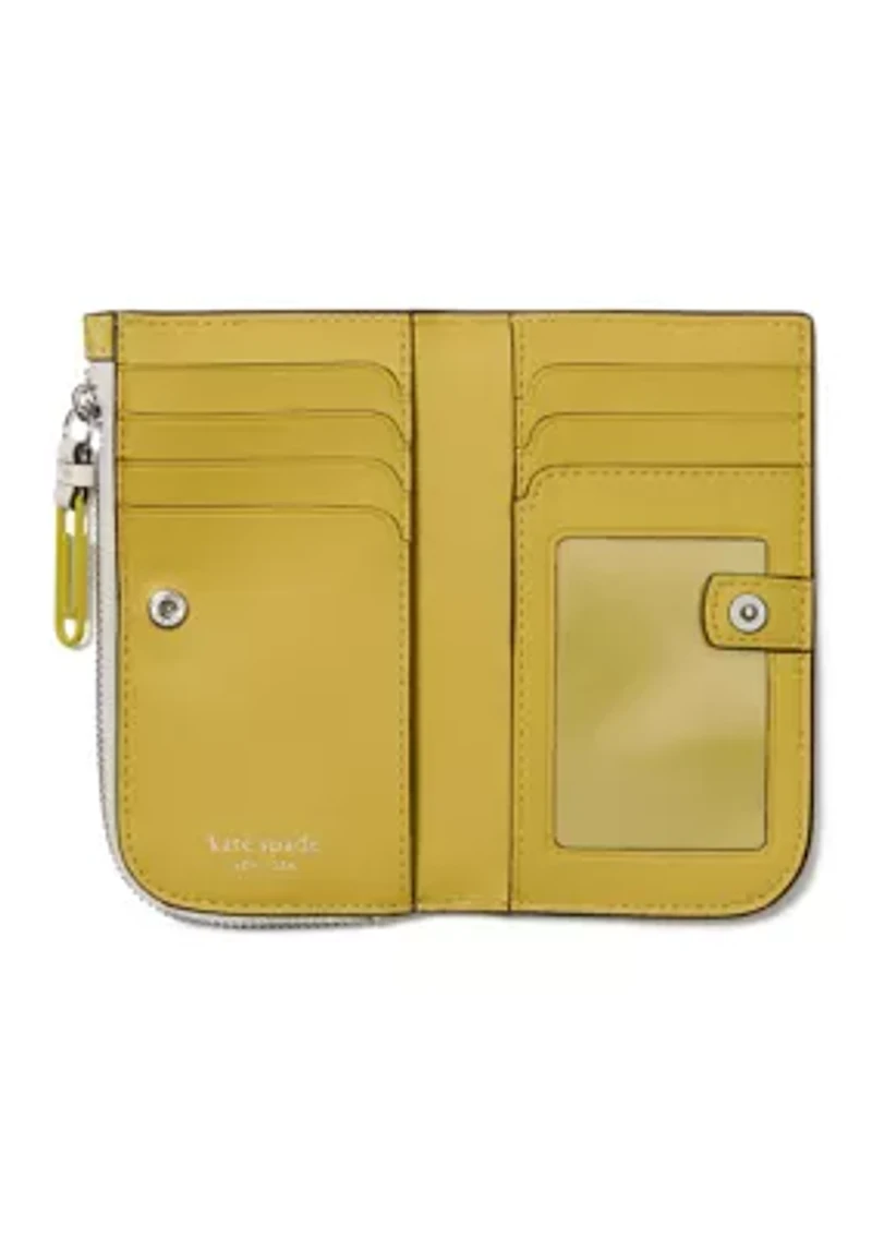 Page Turner Bestsellers Print Smooth Leather Small Slim Bifold Wallet