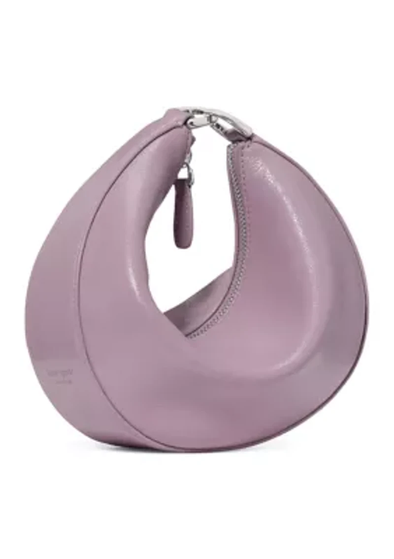 Duo Glazed Leather Crossbody Bag