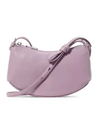 Loop Glazed Leather Crossbody