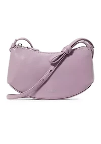 Loop Glazed Leather Crossbody