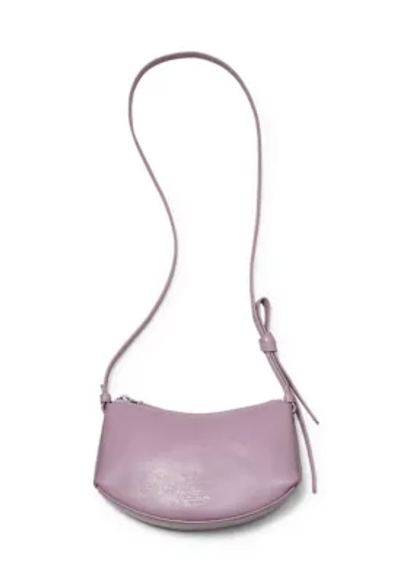 Loop Glazed Leather Crossbody