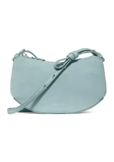 Loop Suede Crossbody Bag