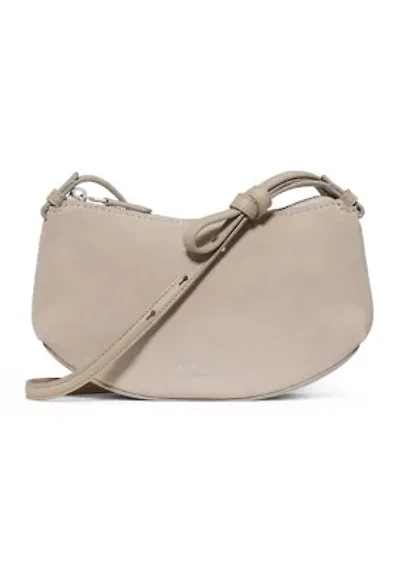 Loop Suede Crossbody Bag