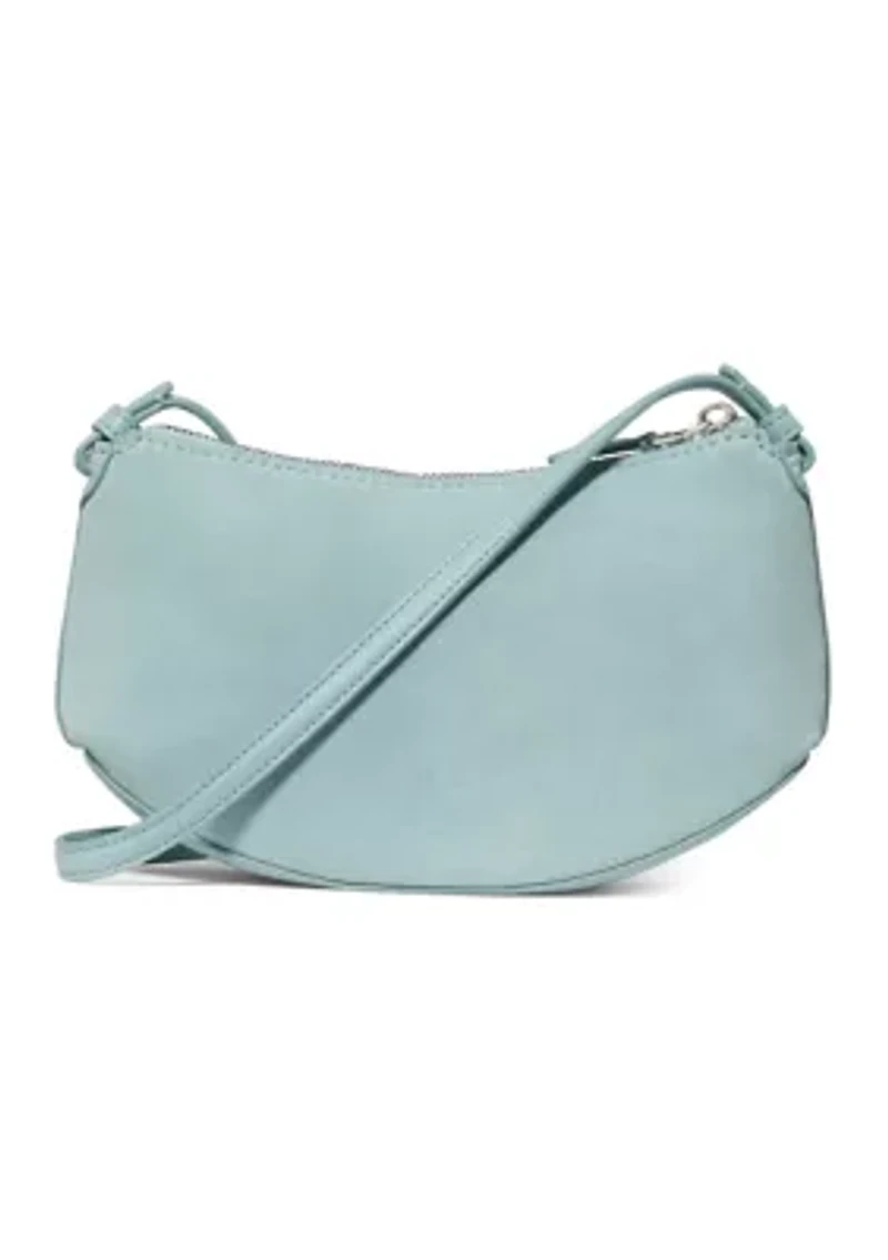 Loop Suede Crossbody Bag