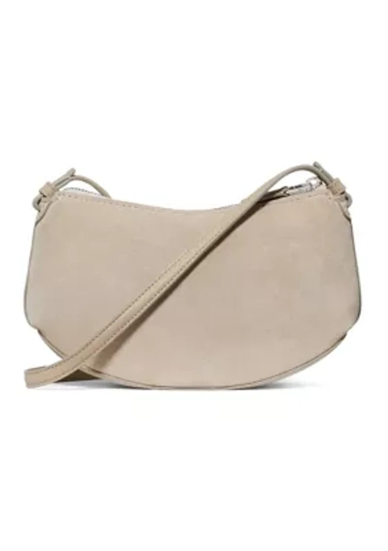 Loop Suede Crossbody Bag