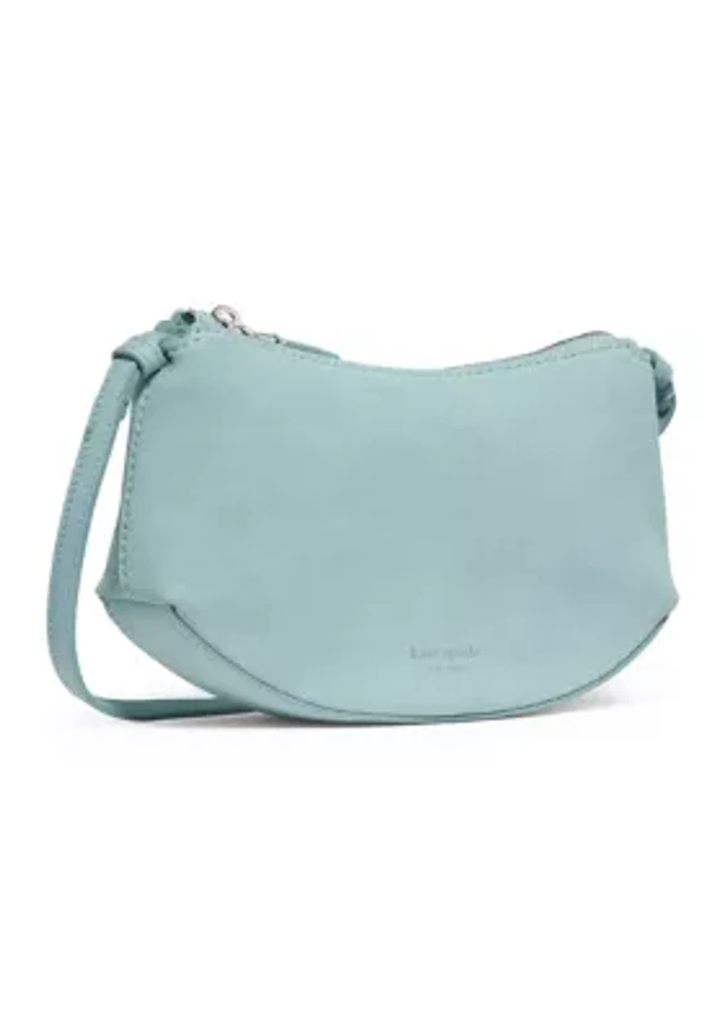 Loop Suede Crossbody Bag