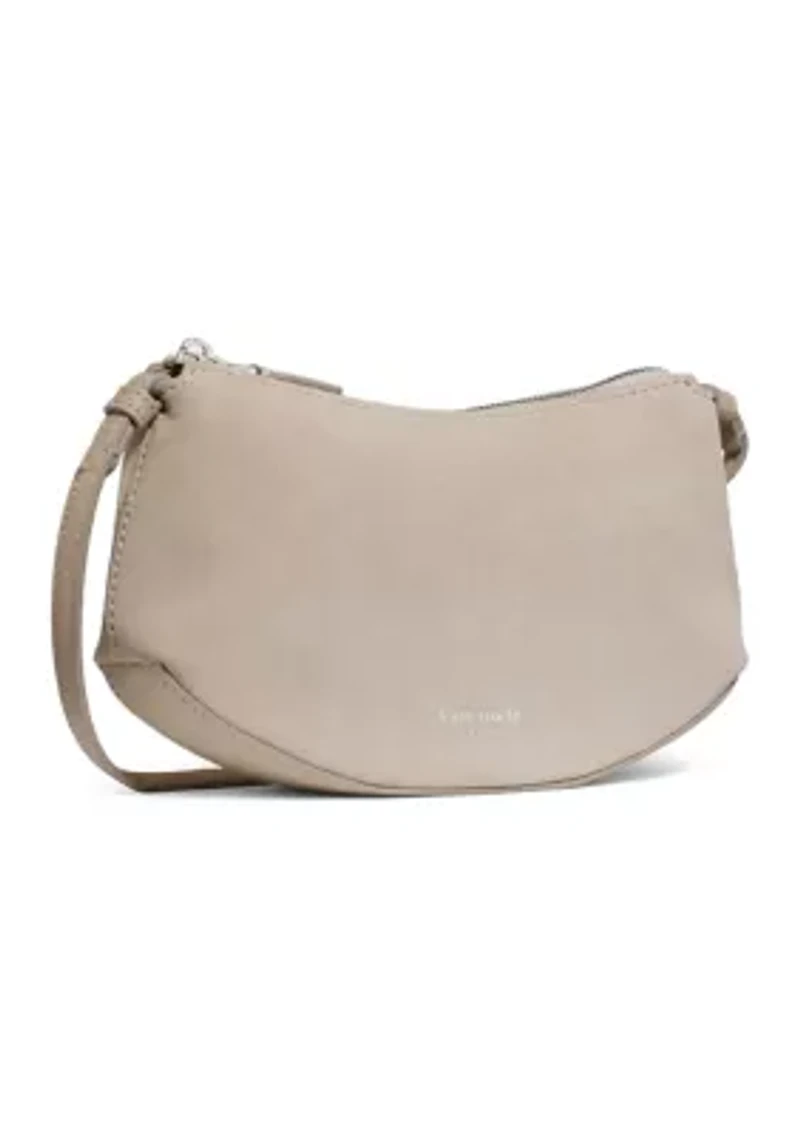 Loop Suede Crossbody Bag