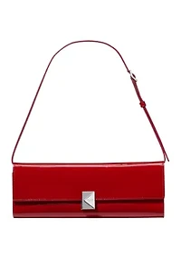 Deco Patent Leather Soft Mini Shoulder Bag