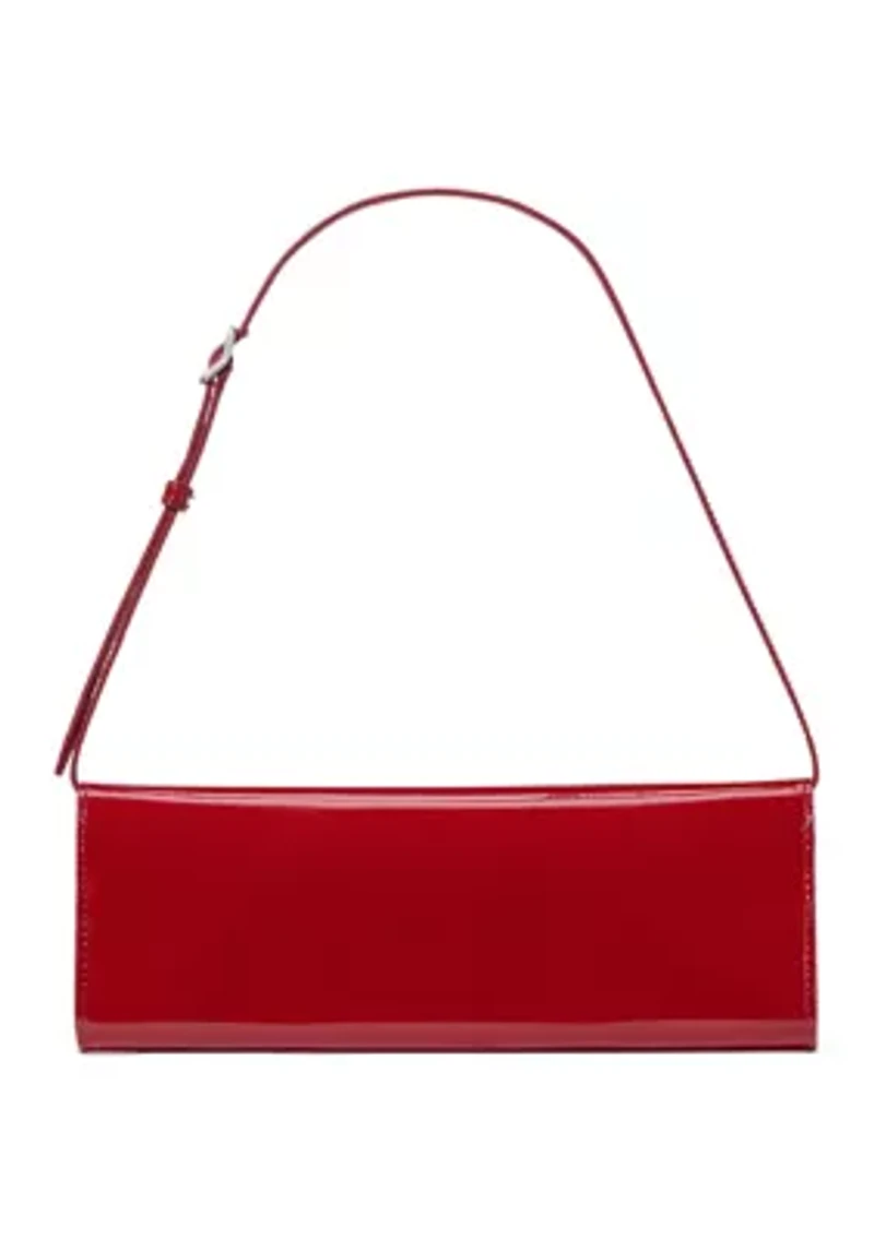 Deco Patent Leather Soft Mini Shoulder Bag