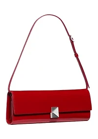 Deco Patent Leather Soft Mini Shoulder Bag
