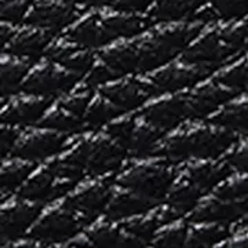 Mini Glazed Leather Zip Card Case