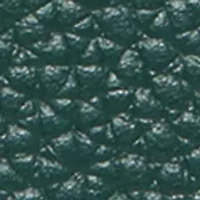 Mini Glazed Leather Zip Card Case