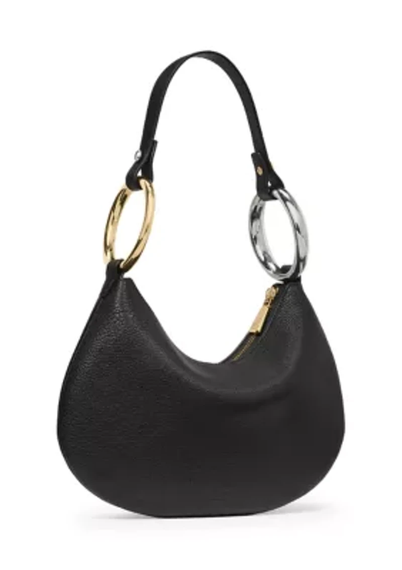 Bangle Pebbled Leather Bag