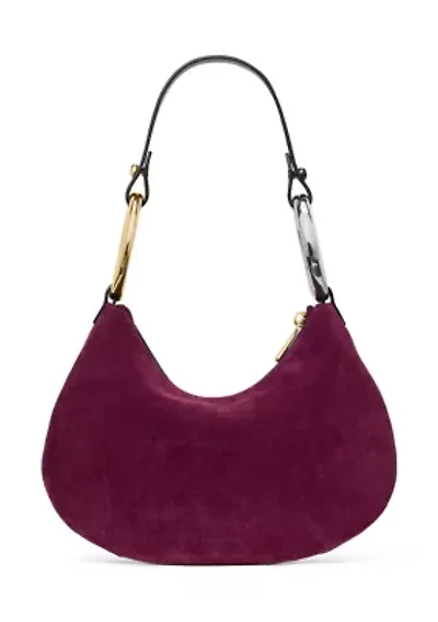 The Bangle Suede Bag