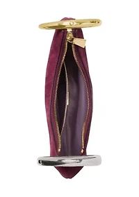 The Bangle Suede Bag