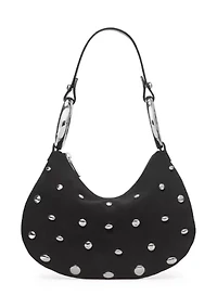 The Bangle Studded Suede Bag