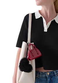 Charmed Tulle Heart Bag Charm