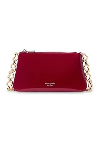 Grace Patent Leather Heart Pochette