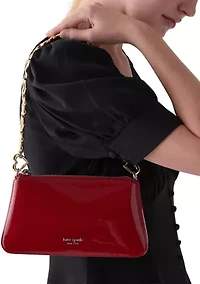 Grace Patent Leather Heart Pochette