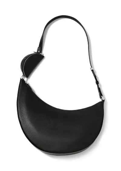 Duo Large Crescent Crossbody Bag