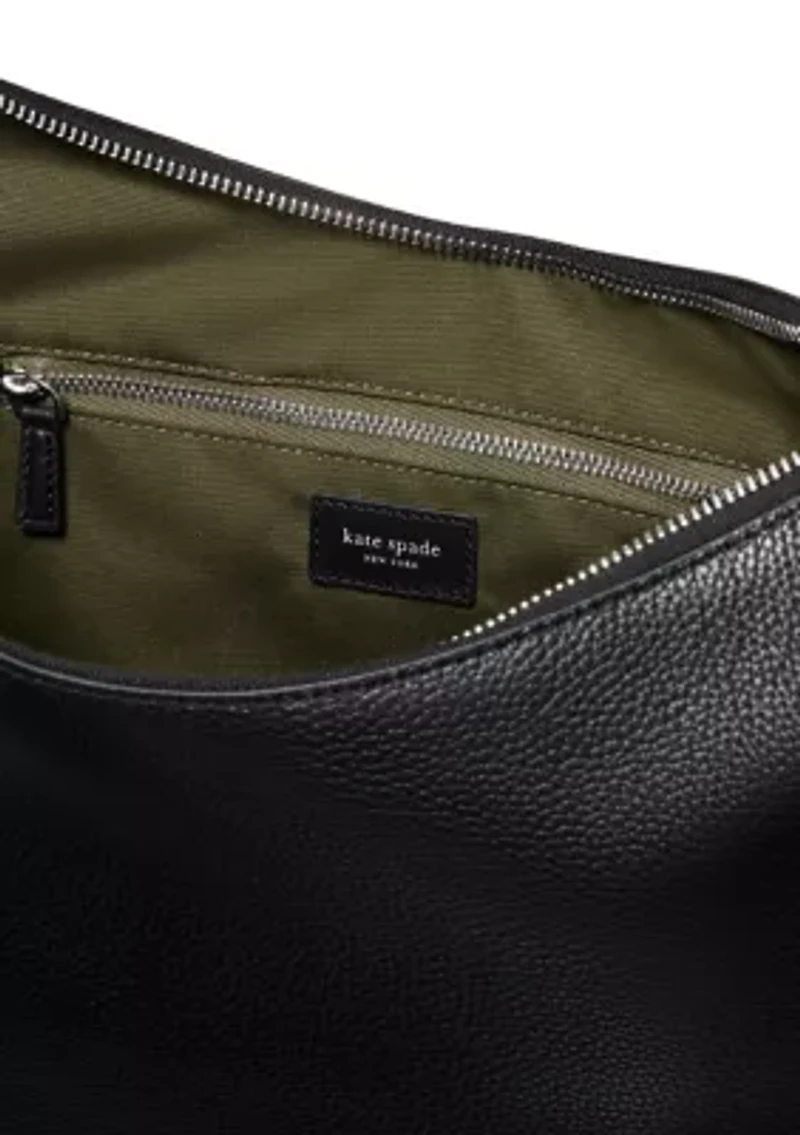 Duo Large Crescent Crossbody Bag