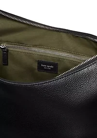 Duo Large Crescent Crossbody Bag