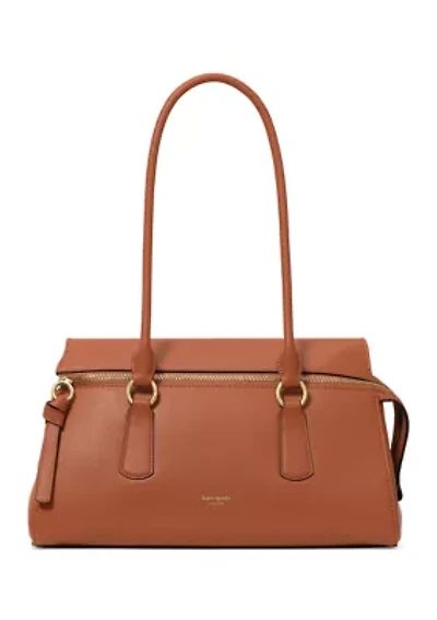 Zip Front Satchel Bag