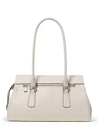 Zip Front Satchel Bag