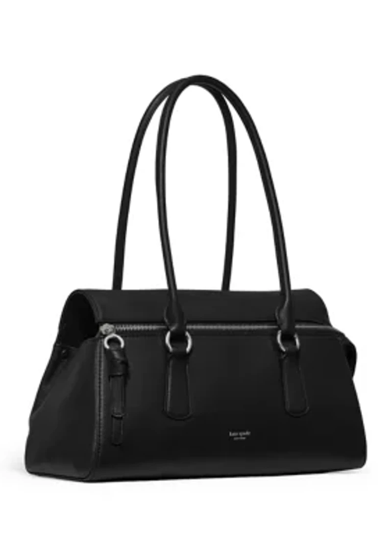 Zip Front Satchel Bag