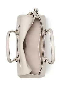 Zip Front Satchel Bag