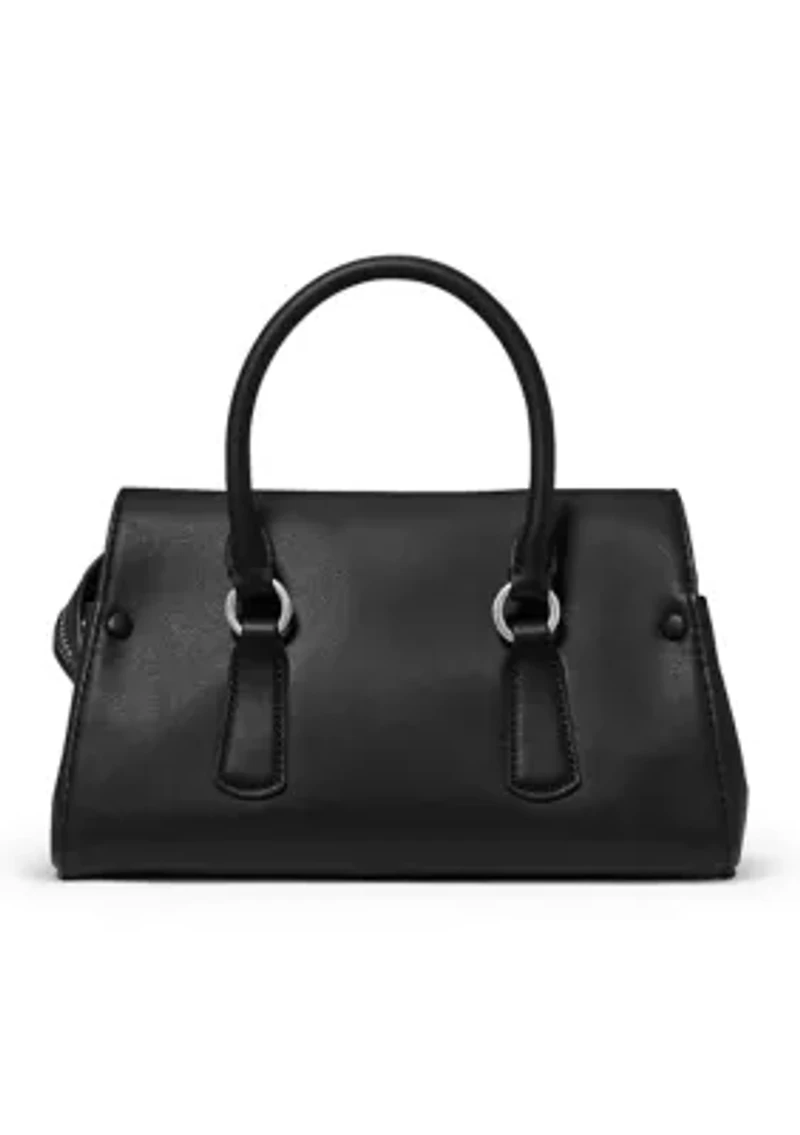 Mini Zip Front Satchel Bag