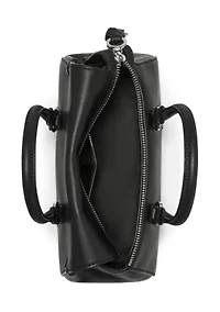 Mini Zip Front Satchel Bag